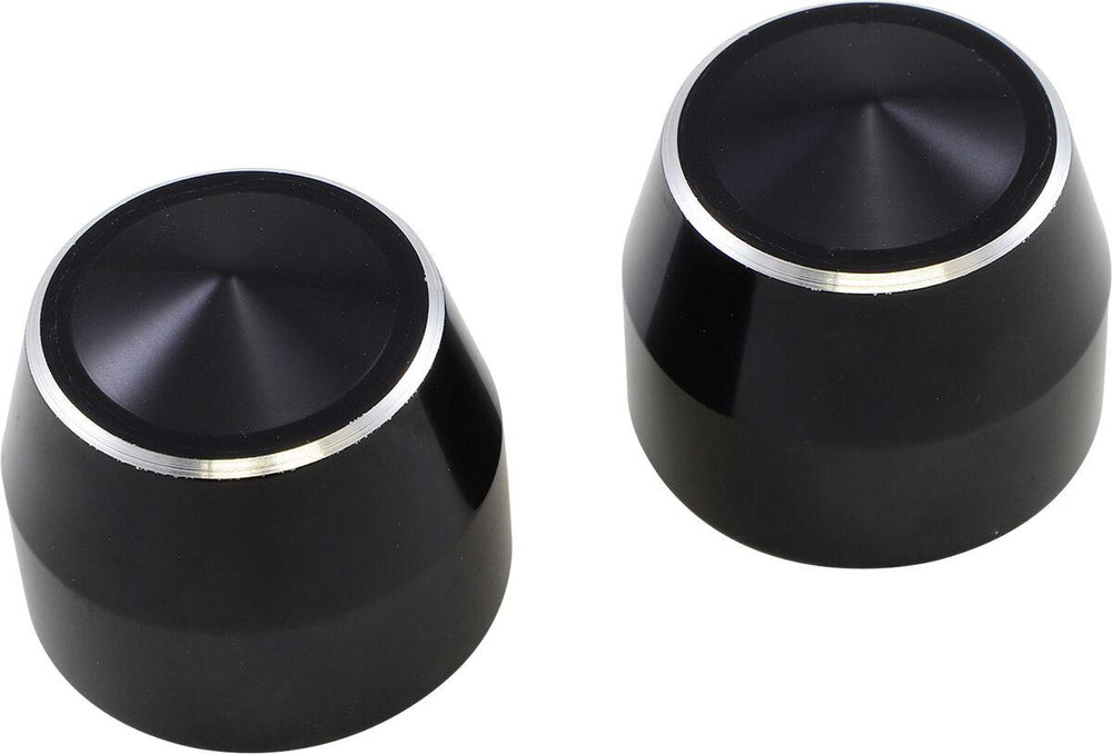 Accutronix Elite Front Axle Cap Front 25 mm (63 64") - Black