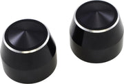 Accutronix Elite Front Axle Cap Front 25 mm (63 64") - Black