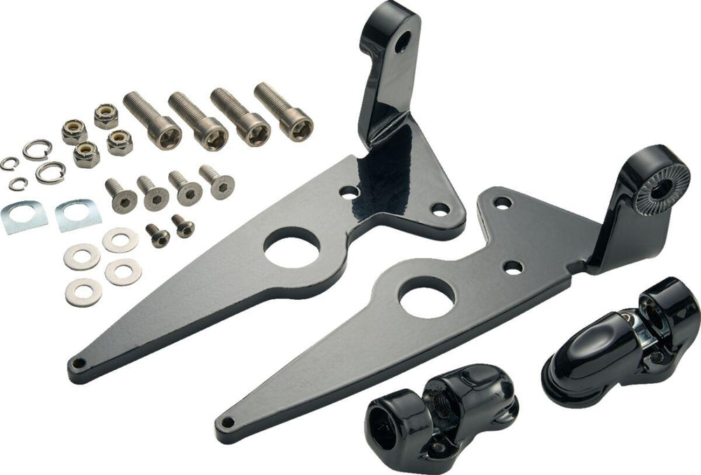 Ciro Highway Peg Mounts for Indian For Indian Challenger 108 ABS 2020-2026 - Black