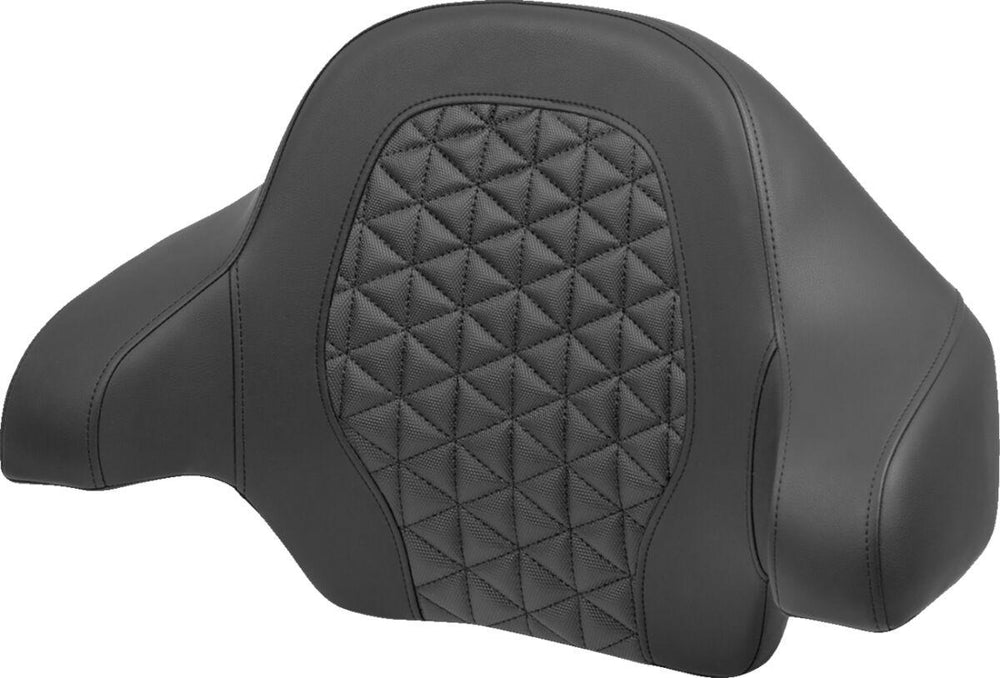Saddlemen Tour Pak Gripper Backrest Pad For Harley Davidson FLH 1868 2021 - Black