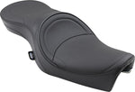 Drag Specialties Low-Profile Mild Stitched Touring Seat For Harley Davidson XL 1200 C 2004-2020 - Black