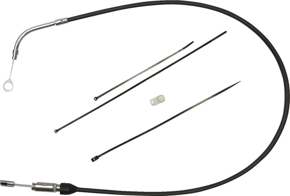 Drag Specialties Quick Connect Clutch Cable For Harley Davidson FLH 1868 2021 104 cm (41") - Black Chrome