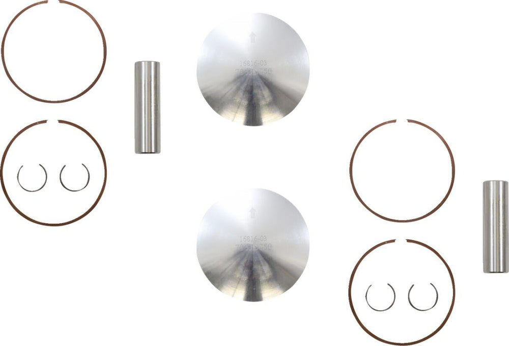 Wossner Piston Kit For Polaris Edge 500 2002-2006 72.38 mm