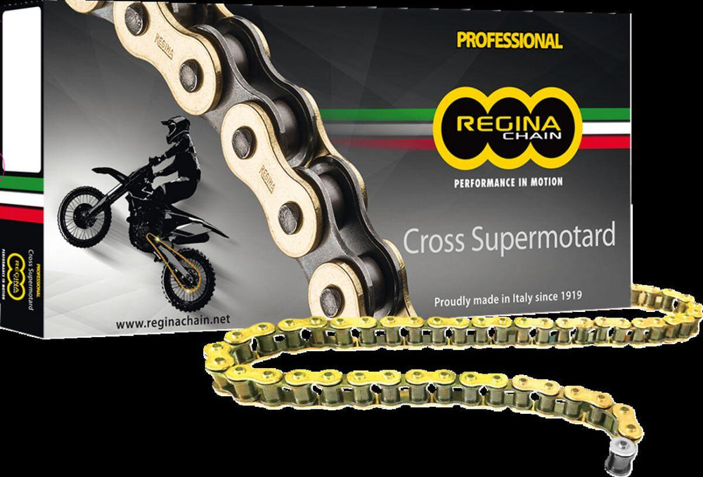 Regina 520 RH2 Series Chain 120 Links - Gold