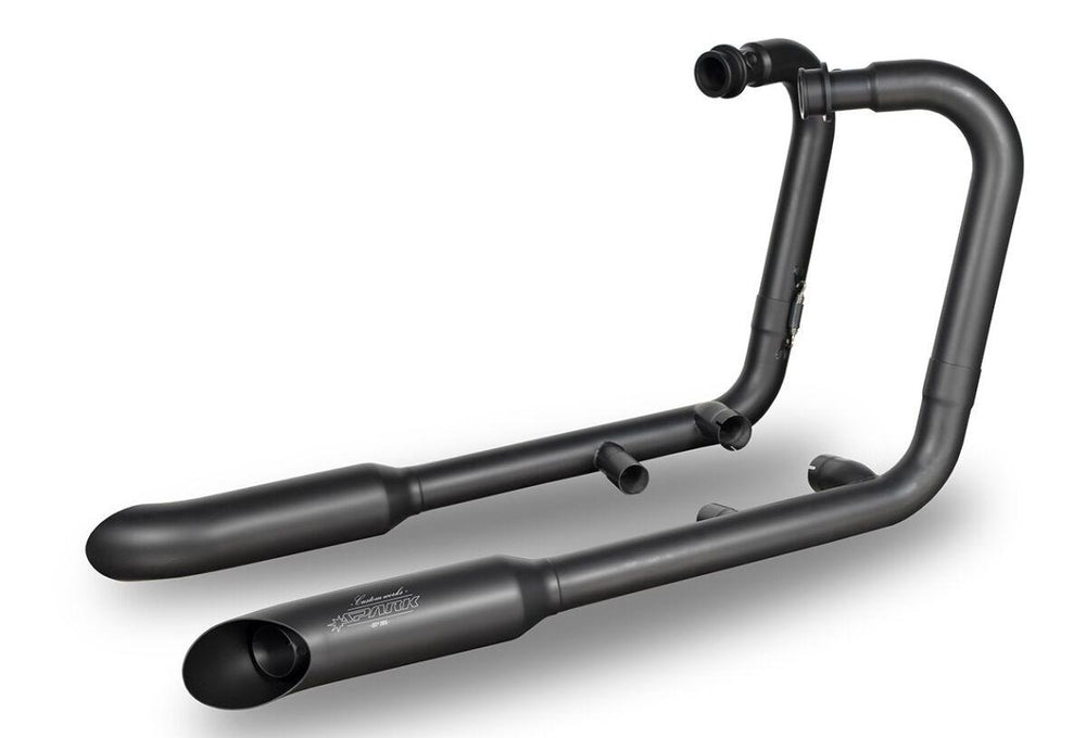 Spark Hot Road Full Exhaust System For Triumph Bonneville 1200 T120 ABS 2016-2019 - Black