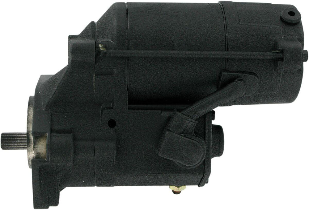 Terry Components Slugger 1.8kW High-Torque Starter Motor For Harley Davidson FLHR 1340 1994-1998 - Black