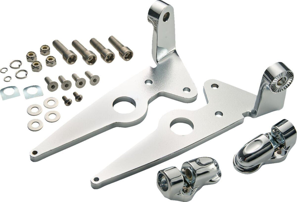 Ciro Highway Peg Mounts for Indian For Indian Challenger 108 ABS 2020-2026 - Chrome