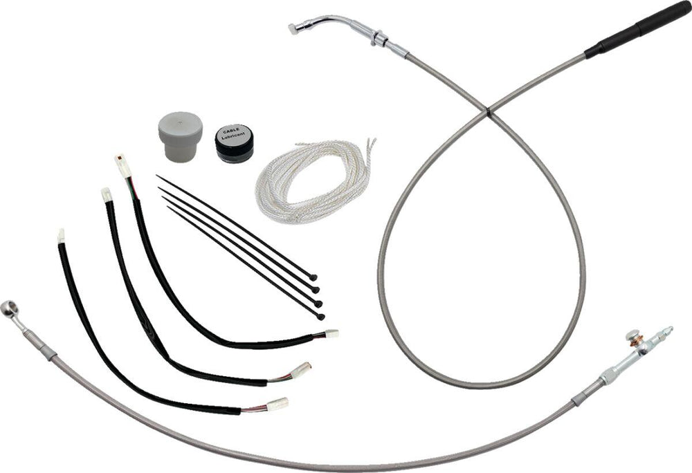 Fat Baggers Inc. EZ Install Kit For Harley Davidson FLHX 1923 ABS 2024-2025 25.5/28/30.5cm - Chrome