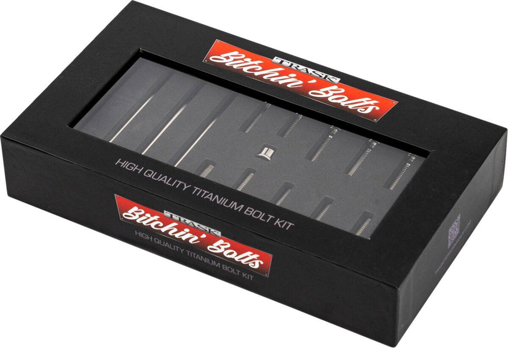 Trask Bitchin Primary Cover Bolts For Harley Davidson FLDE 1750 ABS 2018-2020 - Silver