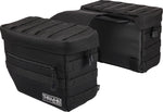 Thrashin Supply Co Essential Saddlebags For Harley Davidson FLD 1690 2012-2013 - Black