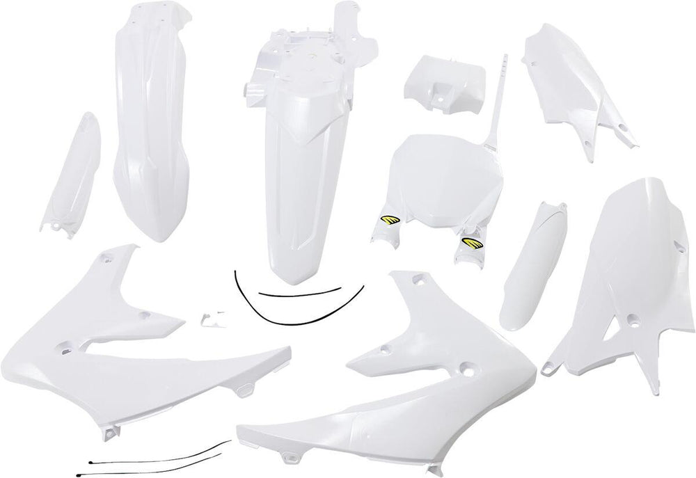 Cycra Powerflow Plastics Kit For Yamaha YZF250 2019-2023 - White