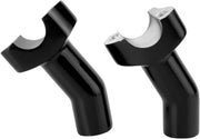 Drag Specialties Forged Aluminium Handlebar Riser 88.9 mm Rise - Black