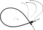 Magnum Shielding KarbonFibr Quick Connect Clutch Cable For Harley Davidson FLDE 1750 2018-2020 91.5 cm (36") - Carbon Fiber Silver