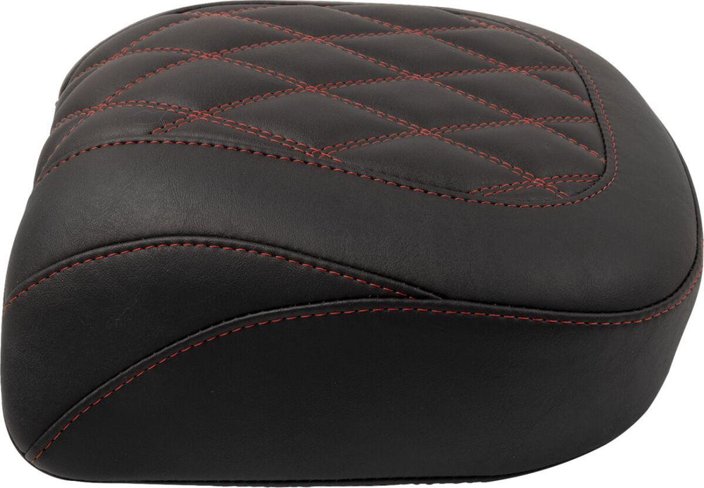 Mustang Wide Tripper Passenger Seat For Harley Davidson FLHX 1923 2024-2026 - Black/Red