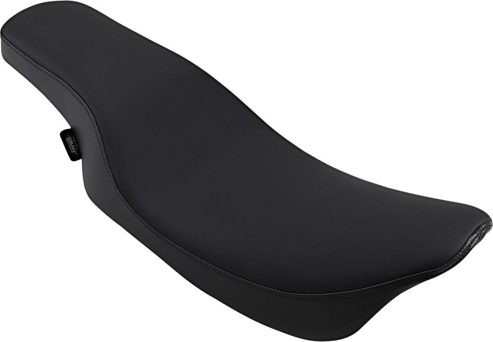 Drag Specialties Spoon-Style 2 Up Plain Seat For Harley Davidson FLHR 1340 1997-1998 - Black