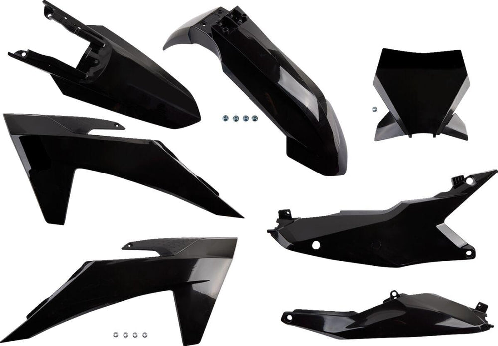 UFO Plastics Kit For KTM  SX125 2023-2024 - Black