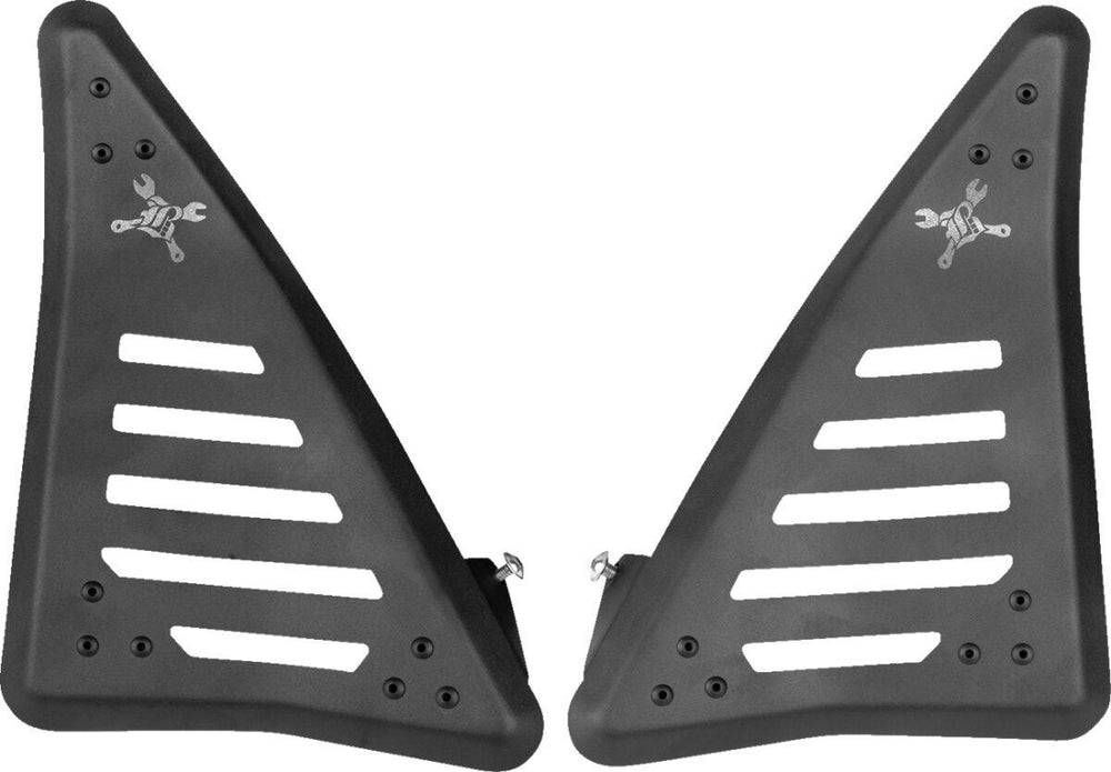 Burly Slash Cut Side Covers For Honda CMX 1100 Rebel 2021-2024 - Black