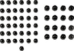 Ciro Engine Bolt Cover Caps For Harley Davidson FLDE 1750 ABS 2018-2020 - Black