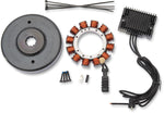 Drag Specialties Heavy-Duty 32A Charging Kit For Harley Davidson FL 1200 1970-1977 - Black