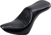 LE Pera Maverick Daddy Long Legs Seat For Harley Davidson FLDE 1750 ABS 2018-2020 Stitched - Black