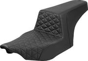 Saddlemen Step Up Tri-Gripper Gripper Seat For Harley Davidson FLHX 1923 ABS 2024-2026 - Black