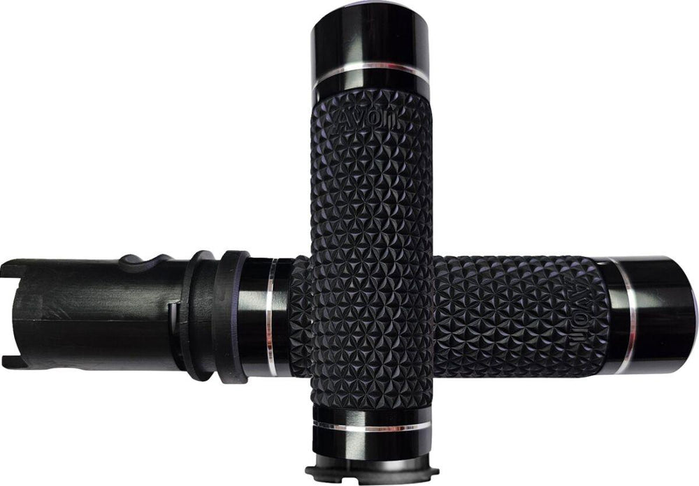 Avon Grips K25 Diamond Grips For Harley Davidson FLHX 1923 2024 - Black