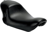 LE Pera Bare Bones Solo Seat For Harley Davidson XL1200C 2007-2020 Smooth 12 x 15-1/2" - Black