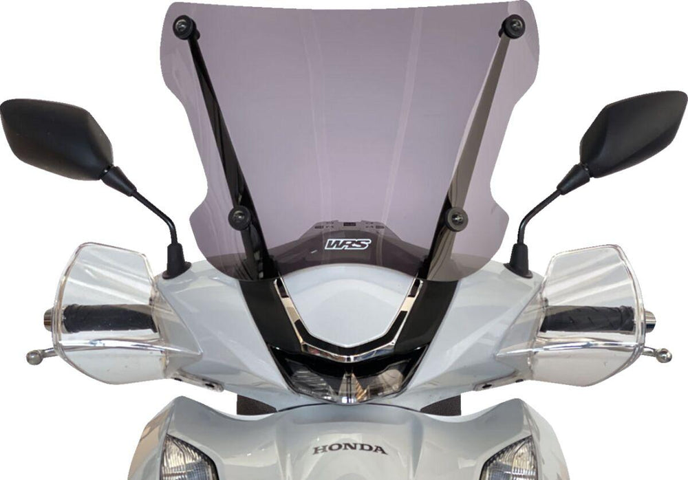 WRS Windscreen For Honda SH 125 I ABS 2020-2022 30 cm (11-3/4") - Dark Smoke