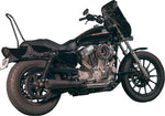 Trask Assault 2:1 Exhaust System For Harley Davidson FLD 1690 2012-2013 - Black/Mild Steel