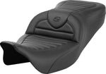 Saddlemen Roadsofa TR Tuck-n-Roll Seat For Harley Davidson FLH 1868 2021 - Black