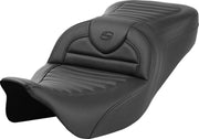 Saddlemen Roadsofa TR Tuck-n-Roll Seat For Harley Davidson FLH 1868 2021 - Black