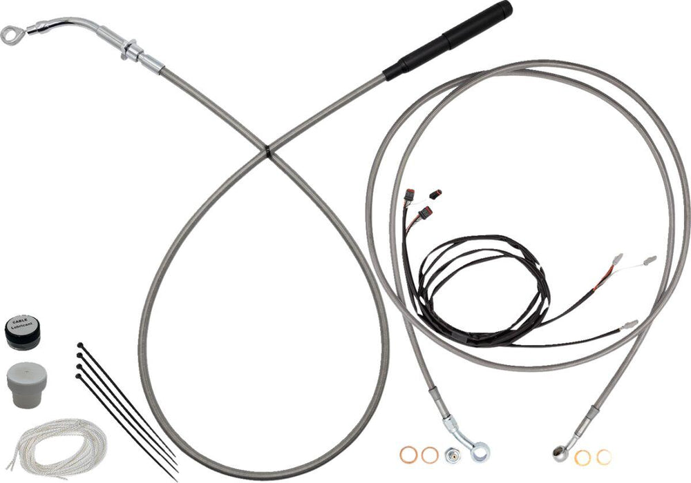 Fat Baggers Inc. EZ Install Kit For Harley Davidson FLH 1868 2021 28 - 30.5cm (11" - 12") - Chrome