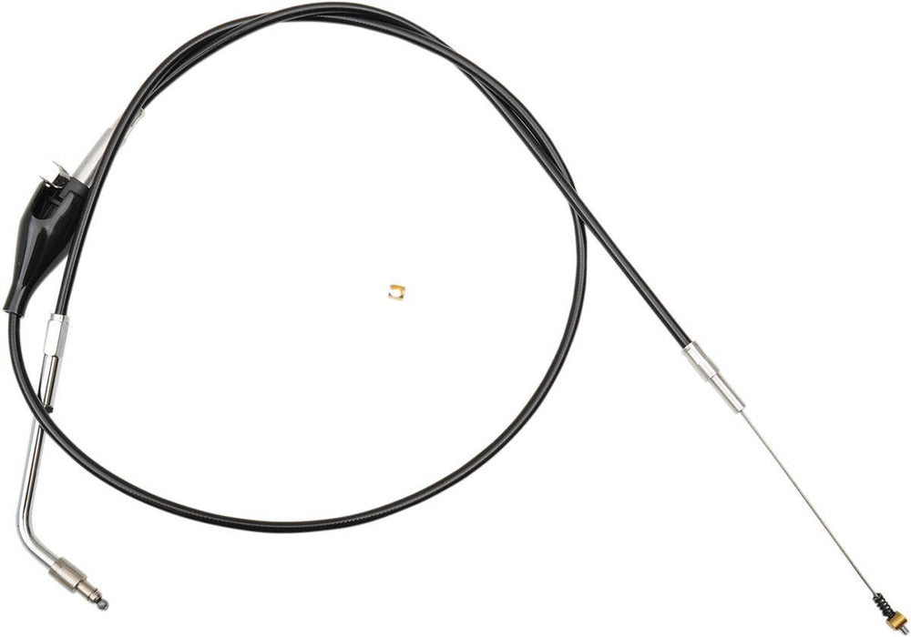 LA Choppers Vinyl Braided Handlebar Idle Cable For Harley Davidson FLHR 1340 1996-1998 104 cm (41") - Black