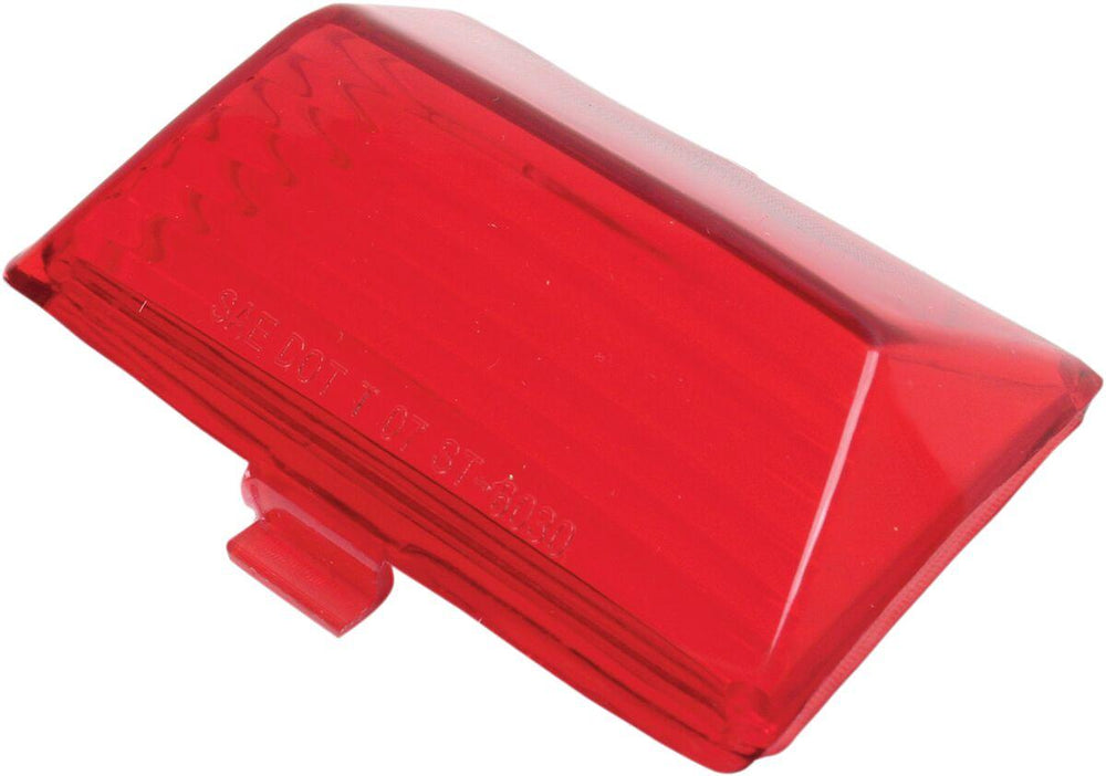 Drag Specialties Replacement Fender Lenses For Harley Davidson FLHR 1450 1999-2003 Rear Red