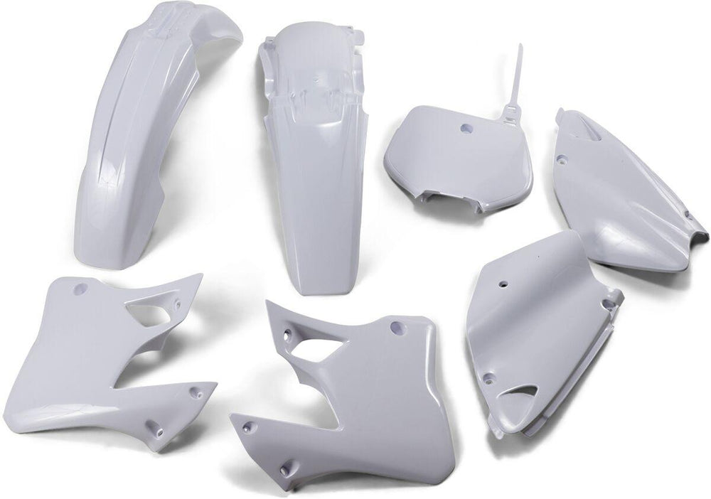 UFO Plastics Kit For Yamaha YZ125 1996-1999 - OEM 1996 - 1997 White