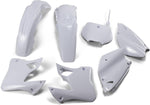 UFO Plastics Kit For Yamaha YZ125 1996-1999 - OEM 1996 - 1997 White