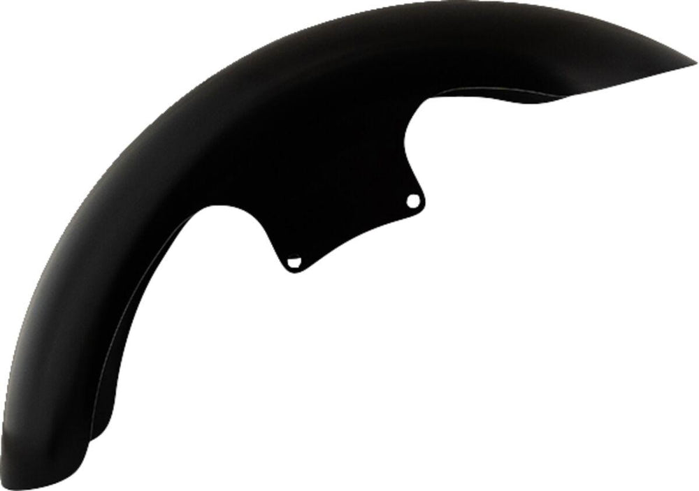 Klock Werks Hugger Front Fender For Harley Davidson FLHX 1923 2024-25 40.64 cm (16") - 48.26 cm (19") - Black