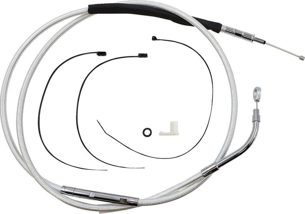 Magnum Shielding Sterling Chromite II Clutch Cable For Harley Davidson FLH 1868 2021 177 cm (69-3 4") - Chrome