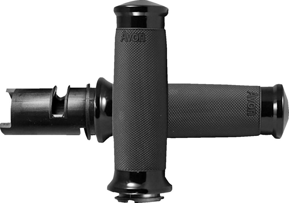 Avon Grips Custom Contour Grips For Harley Davidson FLDE 1750 2018-2020 - Black