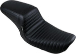 LE Pera Kickflip Seat For Harley Davidson FXD 1340 1996-1998 Pleated - Black
