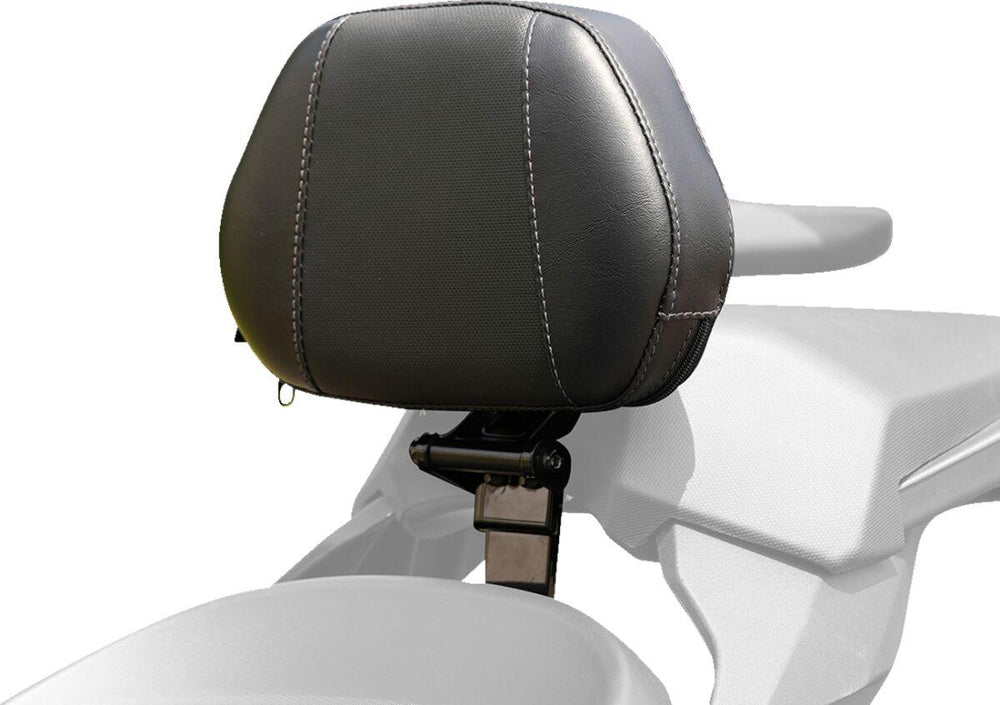 Show Chrome Ballistic Driver Backrest For Can Am Ryker 600 ACE 2019-2024 - Black