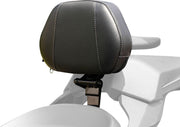 Show Chrome Ballistic Driver Backrest For Can Am Ryker 600 ACE 2019-2024 - Black