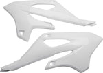 UFO Radiator Scoops For Yamaha YZ85 2022-2025 - White