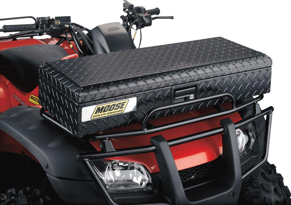 Moose Racing Front Aluminium ATV Box - Black