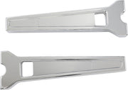 LA Choppers Performance 1" Straight Risers 25.5 cm (10") - Chrome