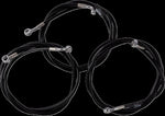 LA Choppers Brake Line Kit For Harley Davidson FLHRXS 1868 ABS 2024 12-14 FL 24+ Black