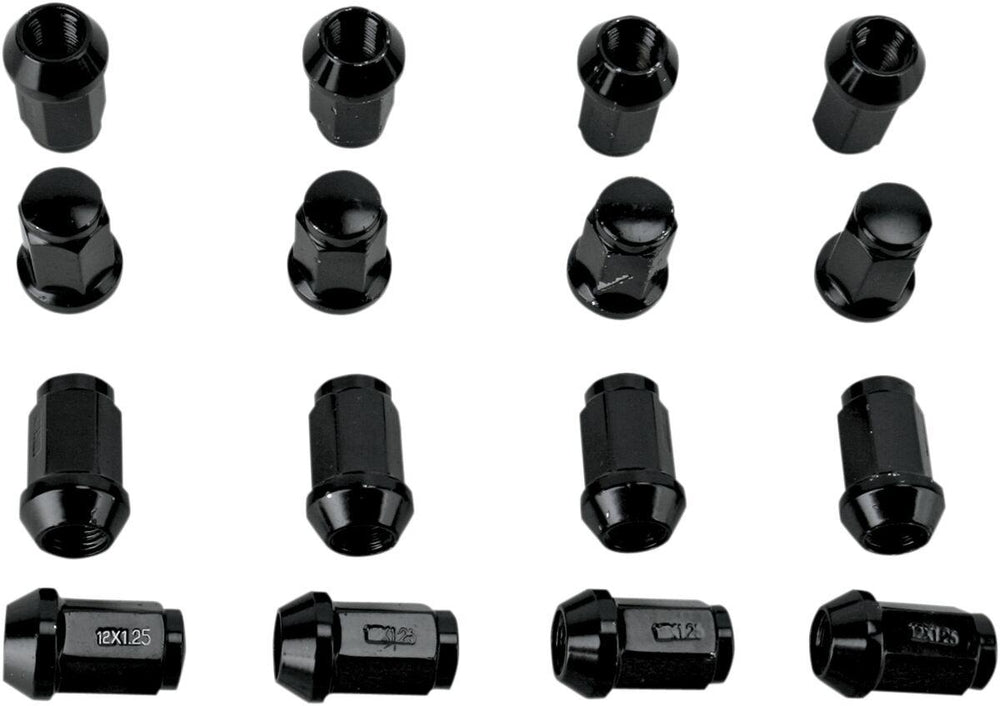 DWT Lug Nuts For Segway Fugleman 1000 4x4 UF - Black