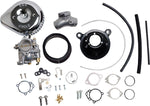 S&S Cycle Super G Carburettor With Stealth Air Cleaner Kit For Harley Davidson FLH 1984-1985 (US Models) - Chrome