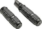 Ciro Chicane Grips For Harley Davidson FLHLT 1923 ABS 2026 - Black