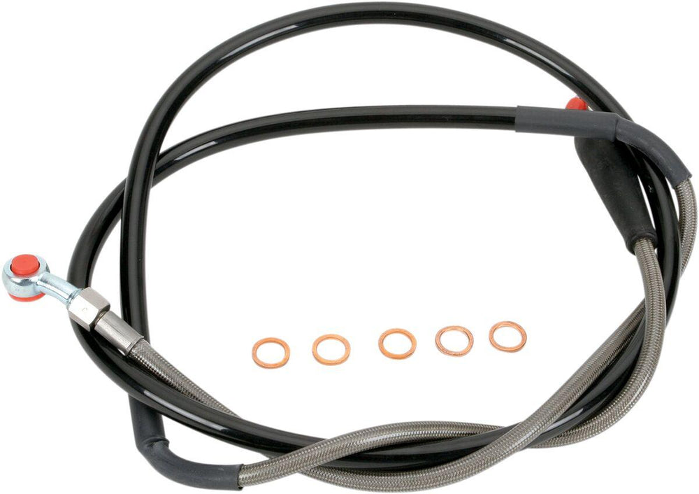 Moose Racing Stainless Steel Braided Brake Hose For Yamaha WRF250 2001-2004 Front